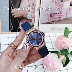 Đồng Hồ Nữ Hublot HLNSV0192 - Dây Xanh Dương - 34mm