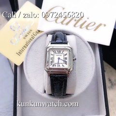 Đồng Hồ Nữ Cartier Montre Ballon CTEND011  - Dây Da Đen - 26 x 28mm