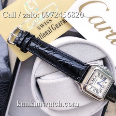 Đồng Hồ Nữ Cartier Montre Ballon CTEND011  - Dây Da Đen - 26 x 28mm