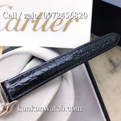 Đồng Hồ Nữ Cartier Montre Ballon CTEND011  - Dây Da Đen - 26 x 28mm