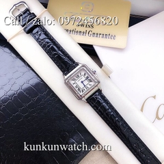 Đồng Hồ Nữ Cartier Montre Ballon CTEND011  - Dây Da Đen - 26 x 28mm