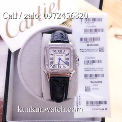 Đồng Hồ Nữ Cartier Montre Ballon CTEND021  - Dây Da Đen - 26 x 28mm