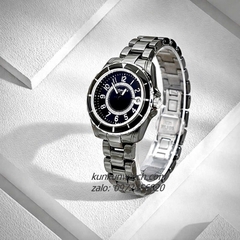 Đồng Hồ Nữ Coach Preston 14503461 Dây Đá Ceramic Đen Vỏ Silver 32mm