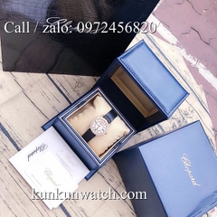 Đồng Hồ Nữ Chopard L'Heure Du Diamant CPND0102 - Dây Da Đen Vỏ Vàng Hồng - 31mm
