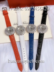 Đồng Hồ Nữ Chopard CPND0114 - Dây Da Xanh - 32mm