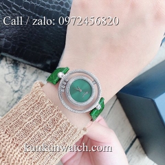 Đồng Hồ Nữ Chopard Happy Diamonds CPND071 - Dây Da Xanh - 32mm