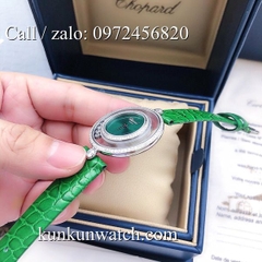 Đồng Hồ Nữ Chopard Happy Diamonds CPND071 - Dây Da Xanh - 32mm