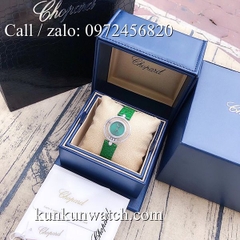 Đồng Hồ Nữ Chopard Happy Diamonds CPND071 - Dây Da Xanh - 32mm