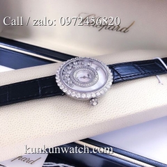 Đồng Hồ Nữ Chopard Happy Diamonds CPND081 - Dây Da Đen - 36mm