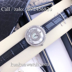 Đồng Hồ Nữ Chopard Happy Diamonds CPND081 - Dây Da Đen - 36mm