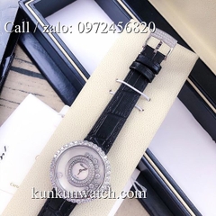 Đồng Hồ Nữ Chopard Happy Diamonds CPND081 - Dây Da Đen - 36mm