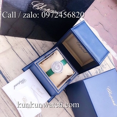 Đồng Hồ Nữ Chopard Happy Diamonds CPND082 - Dây Da Xanh - 36mm