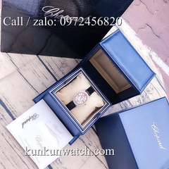 Đồng Hồ Nữ Chopard L'Heure Du Diamant CPND092 - Dây Da Đen Vỏ Vàng Hồng - 28 x 32mm