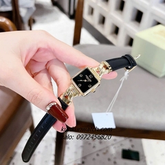 Đồng Hồ Nữ Coach Cass 14504356 Gold Dây Da Đen 22mm