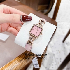 Đồng Hồ Nữ Coach Cass 14504357 Gold Dây Da Hồng 22mm