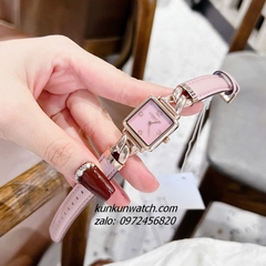 Đồng Hồ Nữ Coach Cass 14504357 Gold Dây Da Hồng 22mm