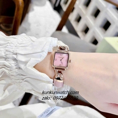 Đồng Hồ Nữ Coach Cass 14504357 Gold Dây Da Hồng 22mm