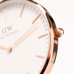 Đồng hồ Nữ Daniel Wellington Classic Durham 36mm Rose Gold DW00100111