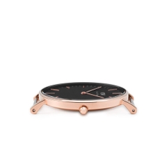 Đồng hồ Nữ Daniel Wellington Classic Black Bristol 36mm Rose Gold DW00100136