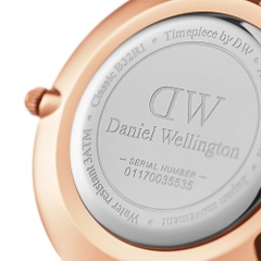 Đồng hồ Nữ Daniel Wellington Classic Black Bristol Petite 32mm Rose Gold DW00100165