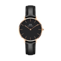 Đồng hồ Nữ Daniel Wellington Classic Black Petite Sheffiefld 32mm Rose Gold DW00100168
