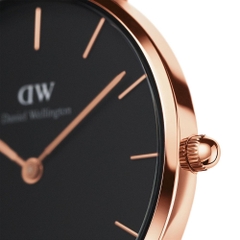 Đồng hồ Nữ Daniel Wellington Classic Black Petite Sheffiefld 32mm Rose Gold DW00100168