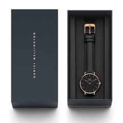 Đồng hồ Nữ Daniel Wellington Classic Black Petite Sheffiefld 32mm Rose Gold DW00100168