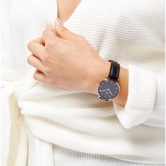 Đồng hồ Nữ Daniel Wellington Classic Black Petite Sheffiefld 32mm Rose Gold DW00100168