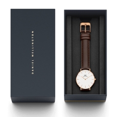 Đồng hồ Nữ Daniel Wellington Classic White Bristol Petite 32mm Rose Gold DW00100171