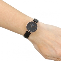 Đồng hồ Nữ Daniel Wellington Classic Petite Reading 28mm DW00100223  -  32mm DW00100167  Black Rose Gold