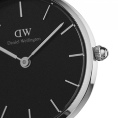 Đồng hồ Nữ Daniel Wellington Classic Petite Bondi 28mm DW00100286  -  32mm DW00100284   Black Siver