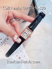 Đồng Hồ Nữ Longines Dolce LGND011 - Dây Da Đen - 19,8 x 24,5mm