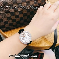 Đồng Hồ Nữ Royal Crown 3850 -  Dây Da Đen - 36mm