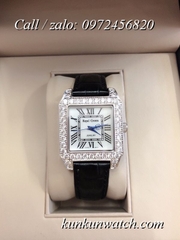 Đồng Hồ Nữ Royal Crown 6104 -  Dây Da Đen - 34mm