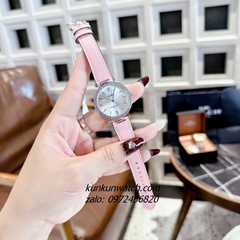 Đồng Hồ Nữ Coach Park Jacquard Signature 14504093 Silver Dây Da Đính Đá 34mm