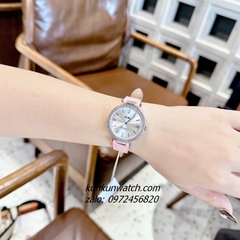 Đồng Hồ Nữ Coach Park Jacquard Signature 14504093 Silver Dây Da Đính Đá 34mm