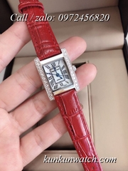 Đồng Hồ Nữ Royal Crown 6306 -  Dây Da Đỏ - 28mm