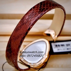 Đồng Hồ Nữ Just Cavalli JC1L321L0045 Rose Gold Dây Da Nâu Mặt Ovan 23.5mm