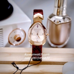 Đồng Hồ Nữ Just Cavalli JC1L321L0045 Rose Gold Dây Da Nâu Mặt Ovan 23.5mm
