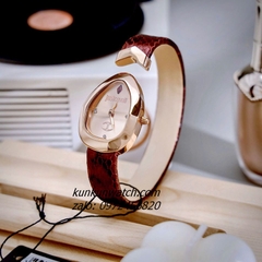 Đồng Hồ Nữ Just Cavalli JC1L321L0045 Rose Gold Dây Da Nâu Mặt Ovan 23.5mm