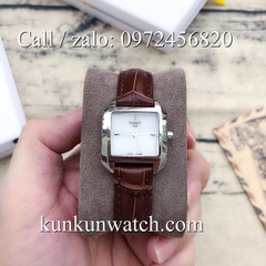 Đồng Hồ Nữ Tissot TSNDTC021 - Dây Da Nâu - 25 x 25mm