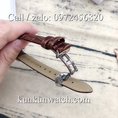 Đồng Hồ Nữ Tissot TSNDTC021 - Dây Da Nâu - 25 x 25mm