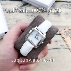 Đồng Hồ Nữ Tissot TSNDTC022 - Dây Da Trắng - 25 x 25mm