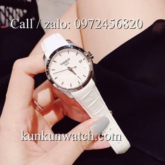 Đồng Hồ Nữ Tissot TSNDTC016 - Dây Da Trắng - 32mm