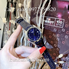 Đồng Hồ Nữ Tissot TSNDTC0196 - Dây Da Xanh Dương - 32mm