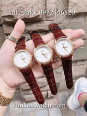 Đồng Hồ Nữ Tissot TSNDTC022 - Dây Da Nâu - 32mm