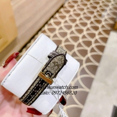 Đồng Hồ Nữ Coach Boyfriend Signature 14503148 Gold Dây Da Đính Đá 34mm