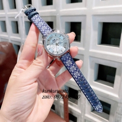 Đồng Hồ Nữ Coach Boyfriend Signature 14503149 Silver Dây Da Đính Đá 34mm