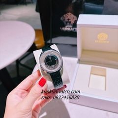 Đồng Hồ Nữ Versace Destiny Spirit Micro Dây Da Đen Silver 36mm 1