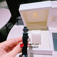 Đồng Hồ Nữ Versace Destiny Spirit Micro Dây Da Đen Silver 36mm